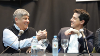Pablo Moyano respaldoó la precandidatura de Eduardo Wado de Pedro.&nbsp;