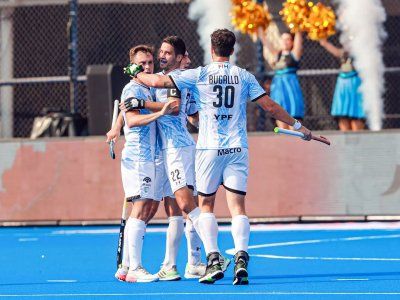 Mundial de hockey: Los Leones pusieron primera con triunfo sobre Sudáfrica