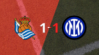 real sociedad e inter empataron 1 a 1