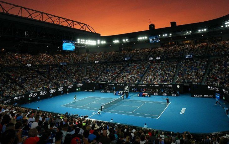 Los estadios del Abierto de Australia tendrán público, hasta un 50% de la capacidad total.