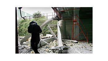 España: nuevo atentado de ETA destruye parte del edificio del principal diario vasco