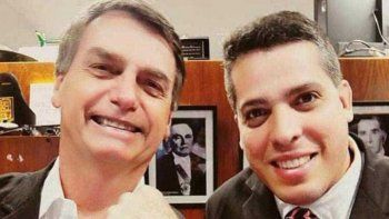 Jair Bolsonaro y Rodrigo Amorim.