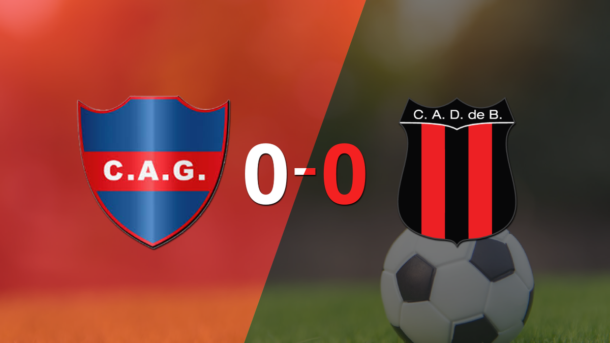 Guemes (SE) and Def.  de Belgrano tied without goals