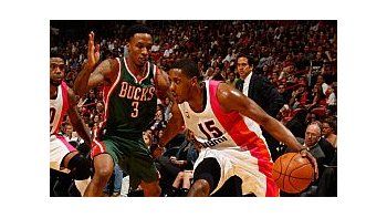 Milwaukee venció a Miami como visitante.