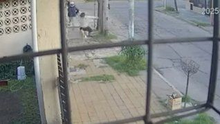 Asalto en San Justo. Cámara de seguridad.&nbsp;