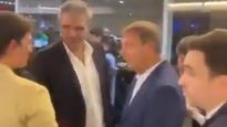 El asesor presidencial y el candidato a legislador protagonizaron un incómodo momento.&nbsp;