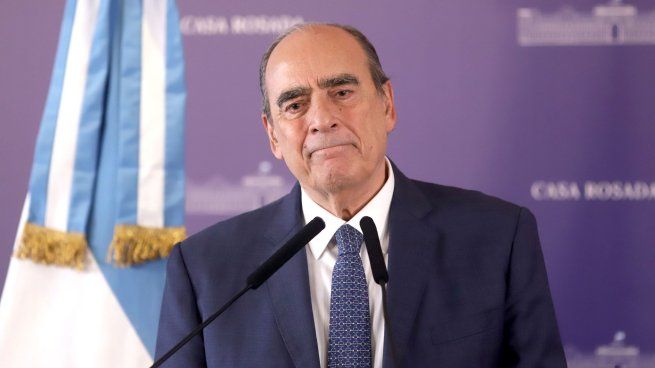 El jefe de Gabinete, Guillermo Francos.