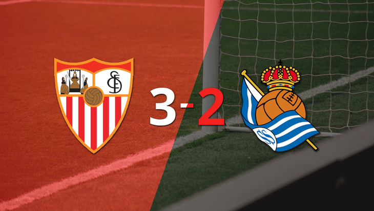 Sevilla gana 3-2 a Real Sociedad con doblete de Youssef En Nesyri