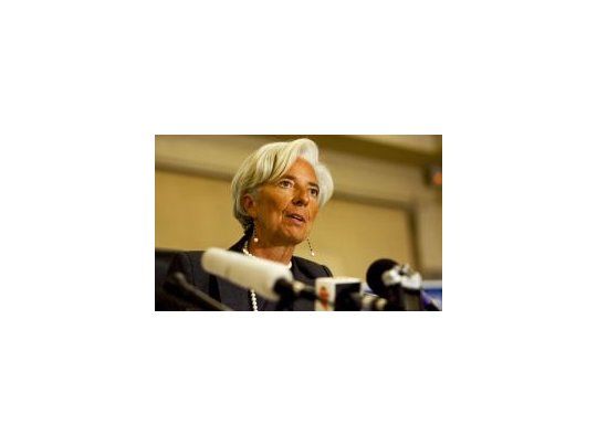 Christine Lagarde, directora del FMI.