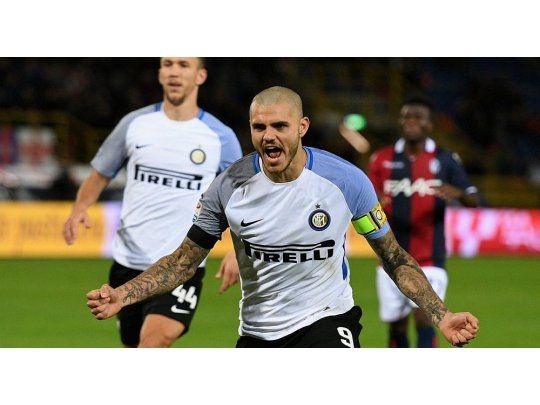 Icardi, goleador del conjunto milanés (Foto: @Inter_Es).