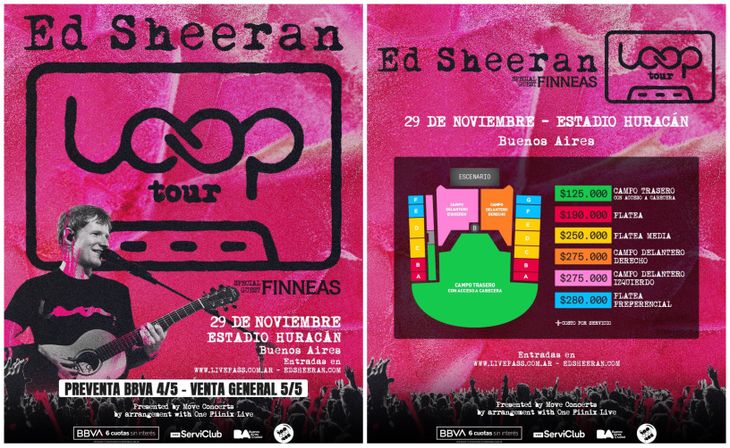 La preventa comenzará el 4 de mayo y la venta general el 5. La preventa comenzará el 4 de mayo y la venta general el 5.