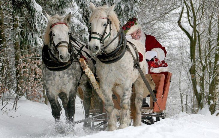 En Inglaterra Papá Noel estará presente en las grandes tiendas.