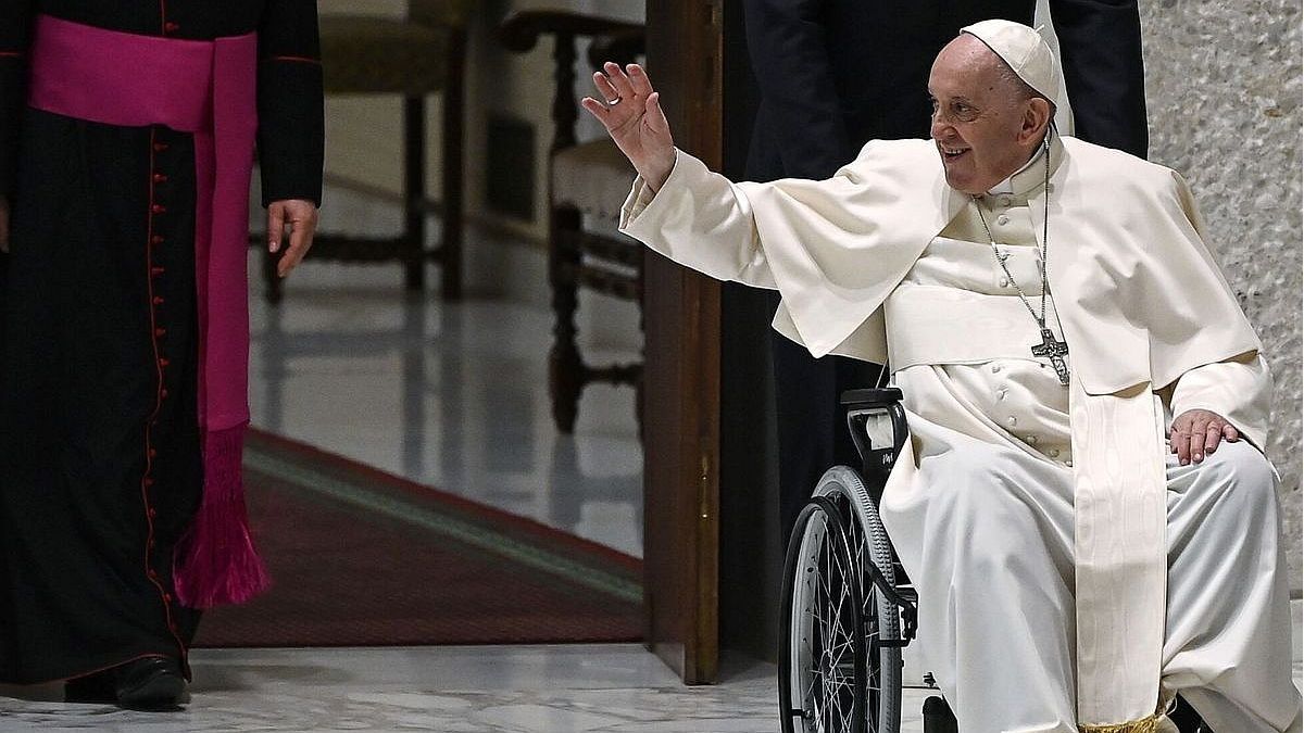 Concerned about the health of Pope Francis