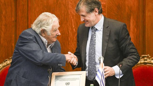 José Mujica recibió un reconocimiento por parte de la ONU. (Foto: AFP)