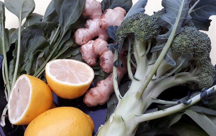 Los productos elegidos serán brócoli, limón, jengibre y espinaca.&nbsp;