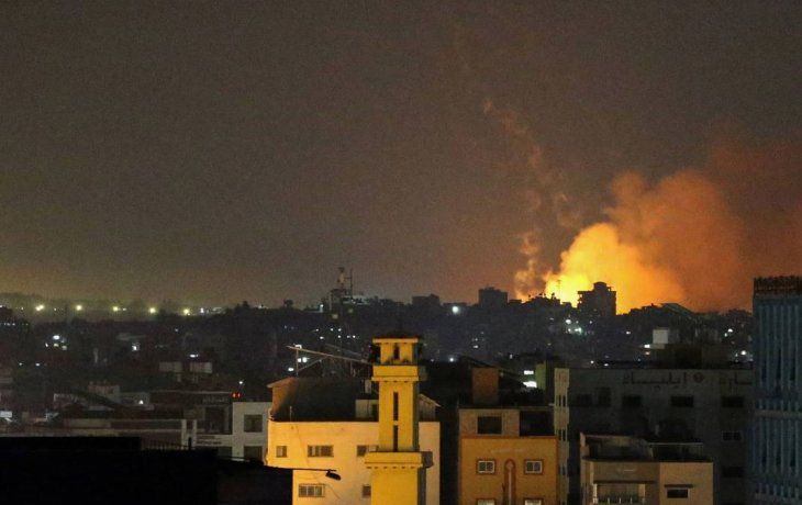 Irael bombardeó Gaza el viernes por la noche.