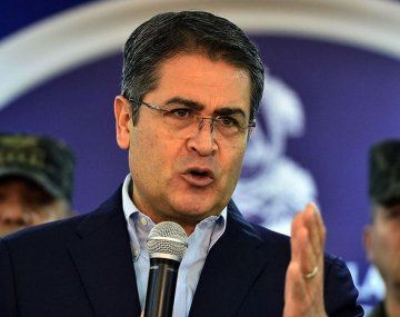 Es un borrón completo, es justicia total. Le damos las gracias al presidente Trump, sostuvo Hernández que fue indultado en noviembrr pasado. Es un borrón completo, es justicia total. Le damos las gracias al presidente Trump, sostuvo Hernández que fue indultado en noviembrr pasado.