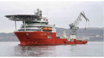 El buque Seabed Constructor, perteneciente a la empresa estadounidense Ocean Infinity.