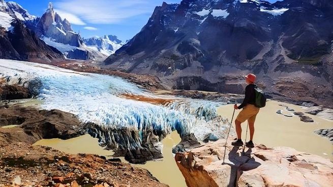 La Patagonia tiene varias propuestas para hacer trekking.