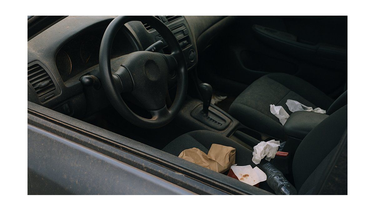 What does someone have a dirty car, according to psychology