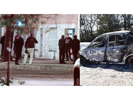 Alerta. En la noche del miércoles fue baleada la casa del padre del juez Vienna. Investigan auto incendiado.