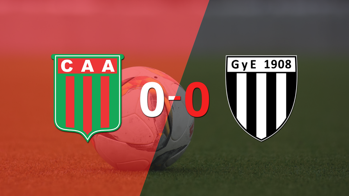 Agropecuario Argentino and Gimnasia (Mendoza) tied without goals on the scoreboard