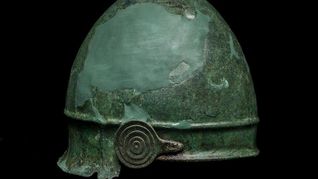 Casco etrusco.&nbsp;