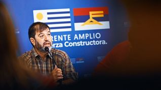 Fernando Pereira, presidente del Frente Amplio.