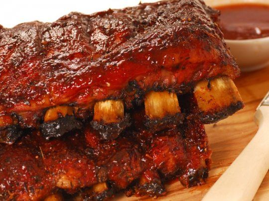 Ribs a la barbacoa