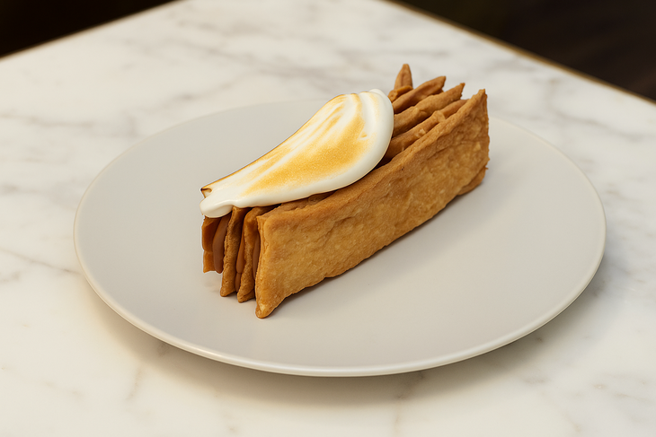 Celebra con una torta Rogel de capas crocantes y merengue. Celebra con una torta Rogel de capas crocantes y merengue.