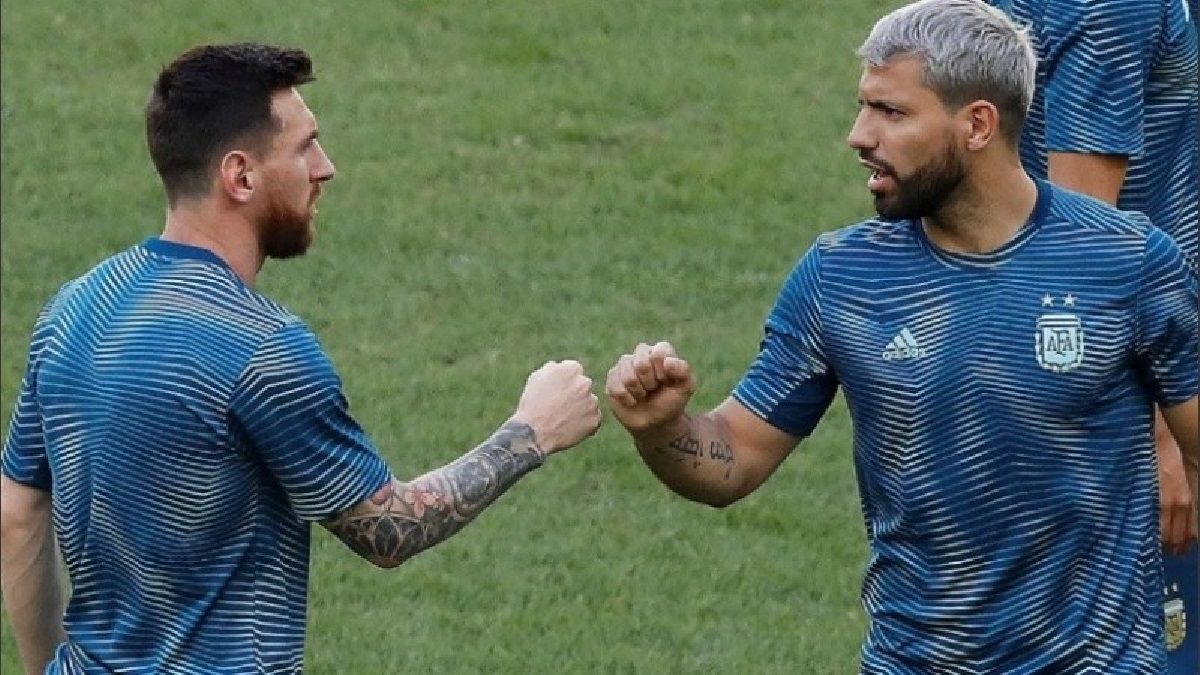 Agüero warns: “It is very difficult for the others to play against Argentina”