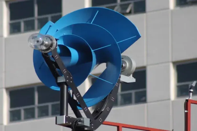  El aerogenerador LIAM F1 UWT está diseñado específicamente para aprovechar los vientos urbanos, convirtiéndolo en una opción ideal para casas y edificios en áreas con poco espacio.