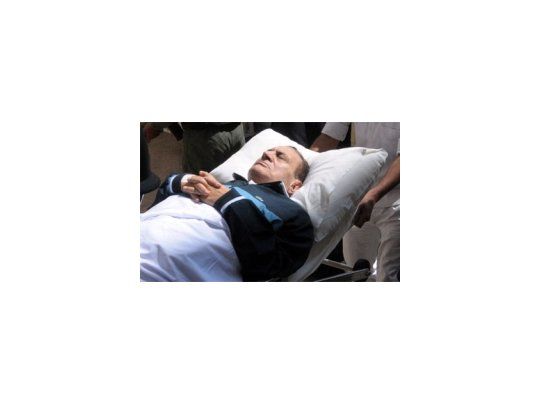 Hosni Mubarak.