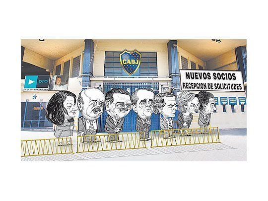 Graciela Camaño, Osvaldo Mércuri, Alfredo Atanasof, Eduardo Camaño, Juan J. Alvarez, Chiche Duhalde y Eduardo Duhalde.