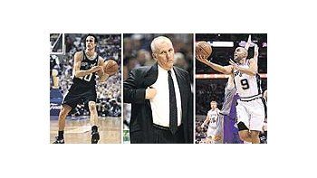 ámbito.com | Emanuel Ginóbili, Greg Popovich y Tony Parker