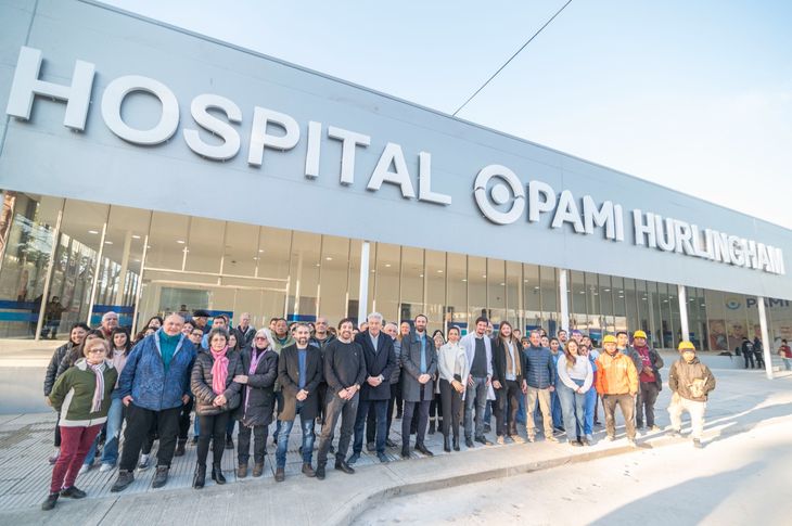 PAMI Hospital in Hurlingham. PAMI Hospital in Hurlingham.