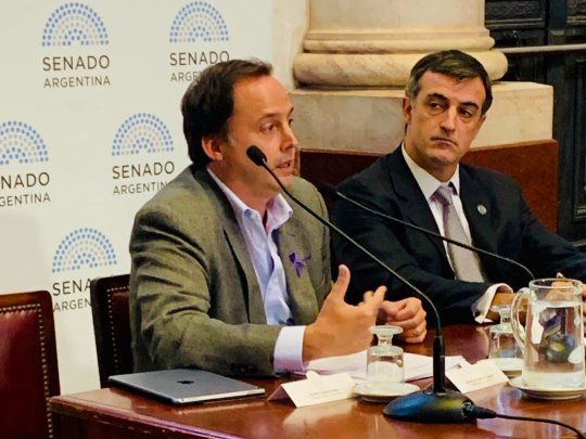 Dalmacio Mera y Esteban Bullrich.