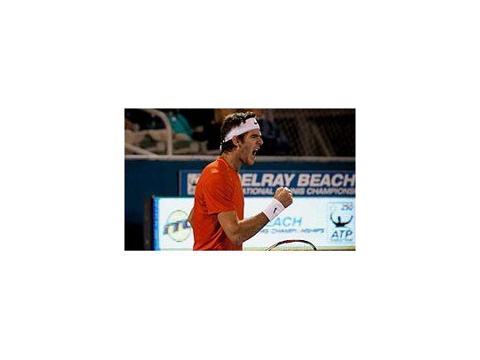 Doble alegría. Juan Martín Del Potro ganó su octavo título ATP e ingresó a los cien mejores del ranking.