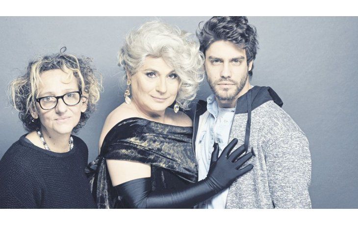 ámbito.com | Ambrosio. Junto a Willy Lemos y Juan Manuel Guilera, parte del elenco de “Dinner”.