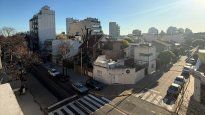 Vista de la zona de Lascano al 5200, en pleno Monte Castro y cerca de la Avenida Lope de Vega