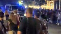 Conmoción en Berlín: los manifestantes comienzan a retirarse mientras llega la Policía.