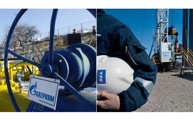 Gazprom espera firmar a fines de mayo un acuerdo con YPF para extraer gas en Neuquén