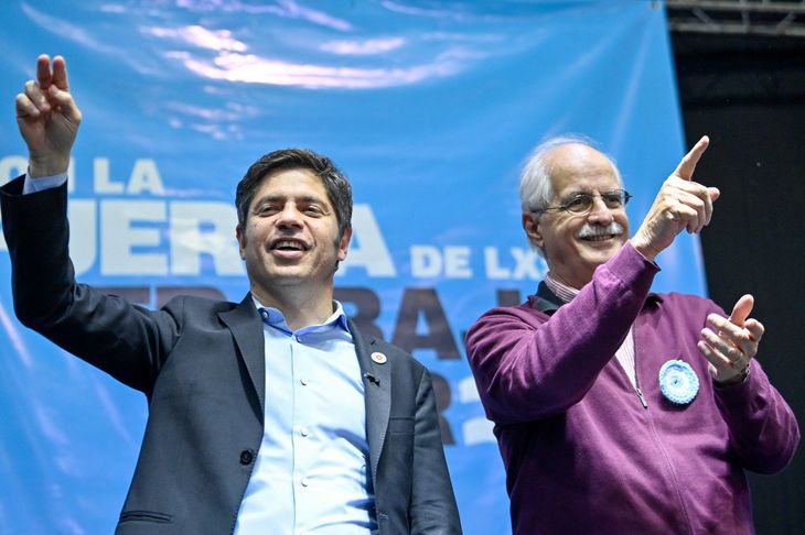 Axel Kicillof y Jorge Taiana. Axel Kicillof y Jorge Taiana.