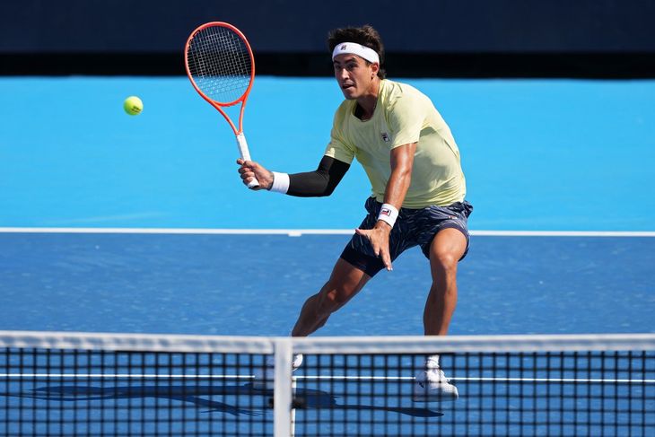 Francisco Comesaña pisó fuerte y avanzó a la segunda ronda del Us Open