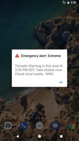 El sistema de alerta temprana se utiliza para situaciones extremas de crisis climáticas o ataques bélicos. El sistema de alerta temprana se utiliza para situaciones extremas de crisis climáticas o ataques bélicos.