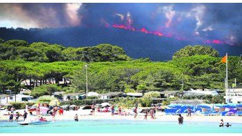 Fuego en Francia