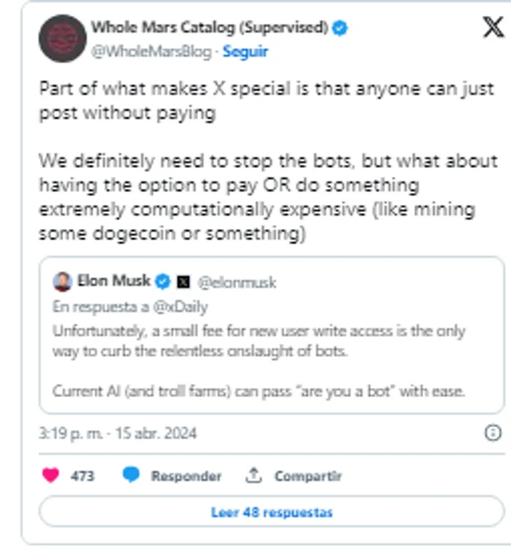 Elon Musk in X. Elon Musk in X.