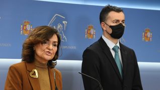 La diputada socialista Carmen Calvo.