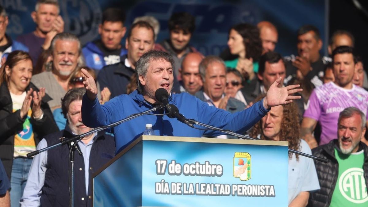 Máximo Kirchner: "Los trabajadores están esperando que dejen de traicionarlos"