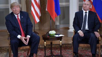 Donald Trump y&nbsp;Vladimir Putin